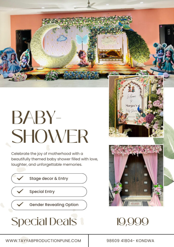 baby shower decoration pune