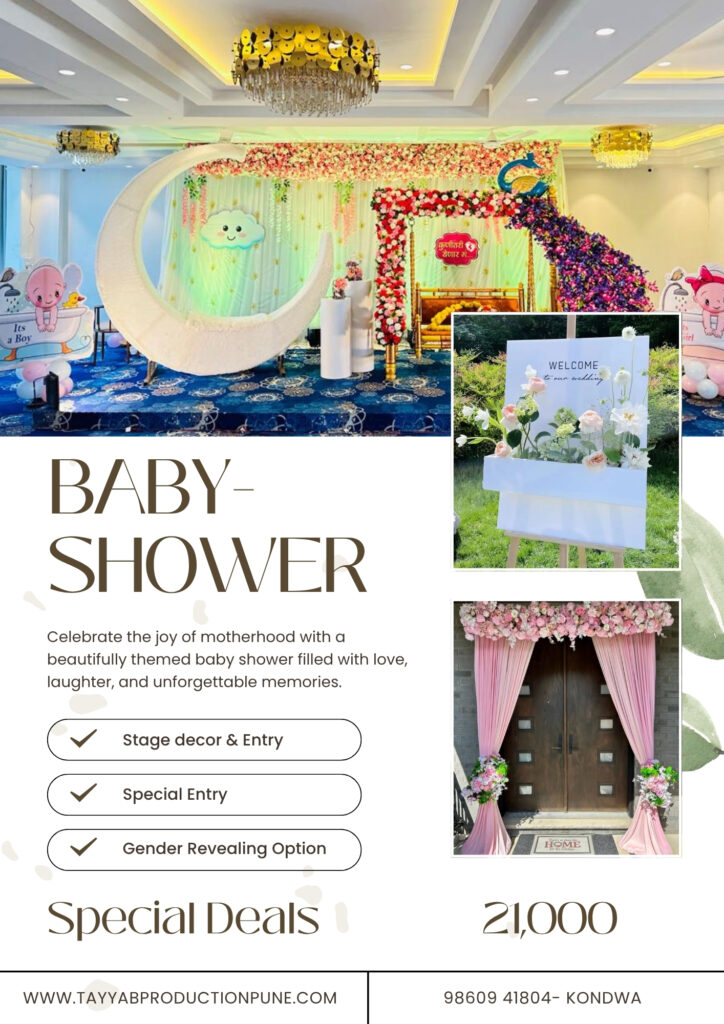 baby shower decoration pune