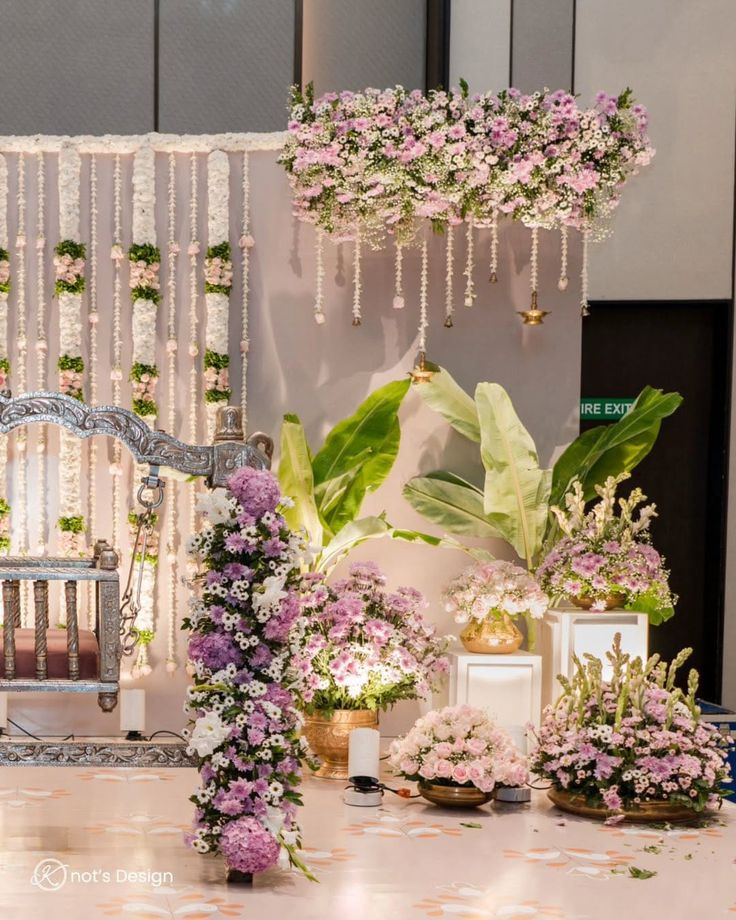 Naming ceremony decoration in Pune