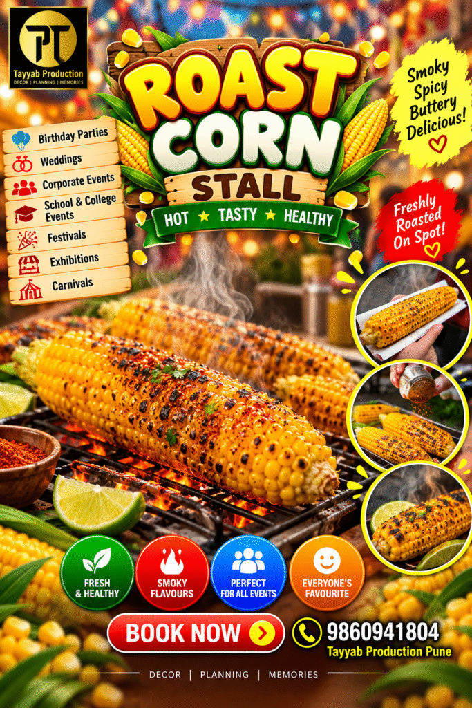 Roast Corn Stall for Events in Pune