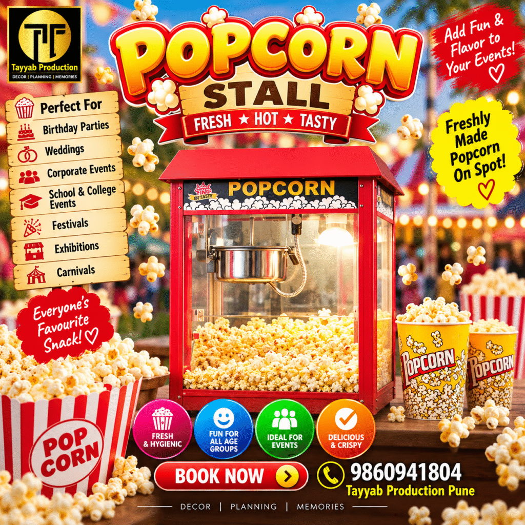 Popcorn Stall for Events in Pune