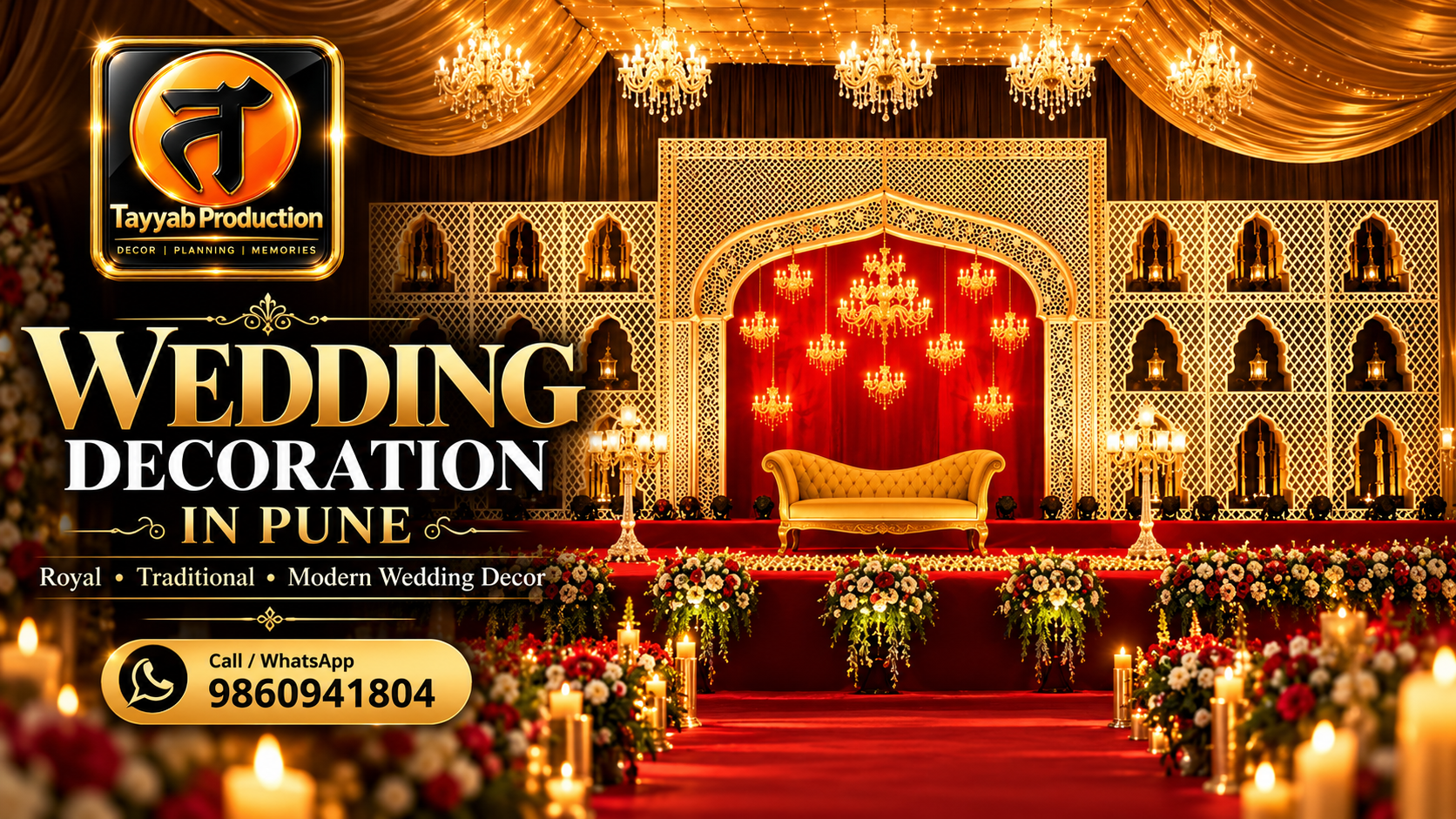 Wedding Decoration in Pune | Tayyab Production